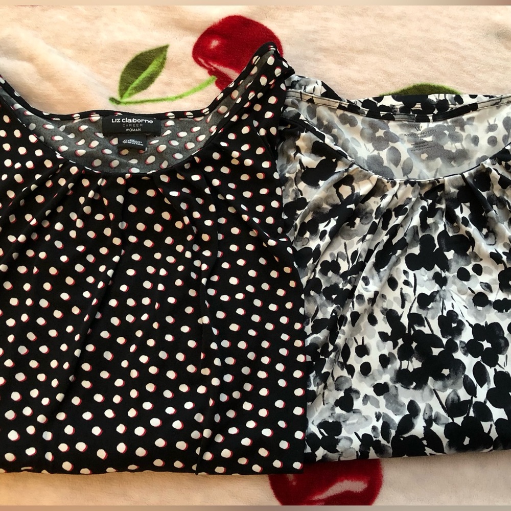 2 Piece Women’s Plus Top Lot Size 3X